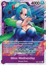 Card art for Ms. Wednesday (EB01-034)