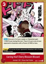 Card art for Cloven Rose Blizzard (EB02-007)
