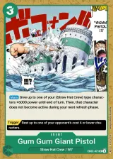 Card art for Gum-Gum Giant Pistol (EB02-021)