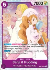 Card art for Sanji &amp; Pudding (EB02-035)