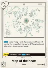 Card art for Kokoro no Chizu (EB02-050)