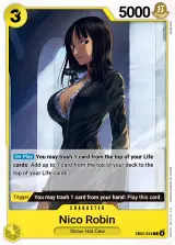 Card art for Nico Robin (EB03-054)