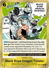 Card art for Black Rope Dragon Twister (EB04-059)