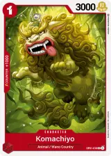 Card art for Komachiyo (OP01-010)