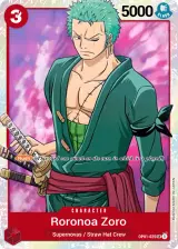 Card art for Roronoa Zoro (OP01-025)