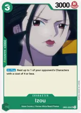 Card art for Izo (OP01-033)