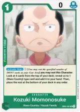 Card art for Kouzuki Momonosuke (OP01-041)