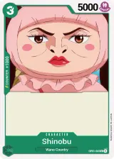 Card art for Shinobu (OP01-043)