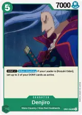 Card art for Denjiro (OP01-046)