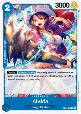 Card art for Alvida (OP01-064)