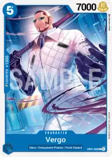 Card art for Vergo (OP01-065)