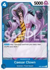 Card art for Caesar Clown (OP01-069)