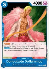 Card art for Donquixote Doflamingo (OP01-073)