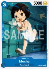 Card art for Mocha (OP01-081)