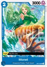 Card art for Monet (OP01-082)