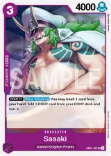 Card art for Sasaki (OP01-101)