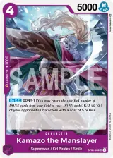 Card art for Hitokiri Kamazo (OP01-108)