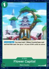 Card art for Land of Wano (OP02-048)