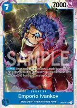 Card art for Emporio.Ivankov (OP02-051)