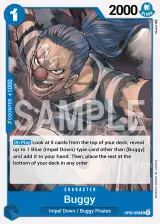 Card art for Buggy (OP02-058)