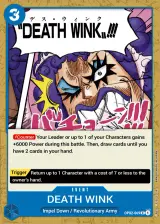 Card art for DEATH WINK (OP02-069)