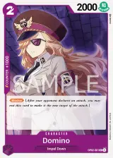 Card art for Domino (OP02-081)
