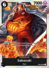 Card art for Sakazuki (OP02-099)