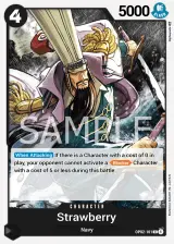 Card art for Strawberry (OP02-101)