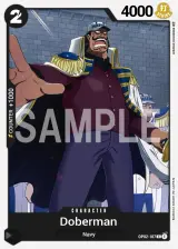 Card art for Doberman (OP02-107)