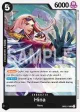 Card art for Hina (OP02-110)