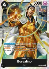 Card art for Borsalino (OP02-114)