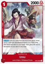 Card art for Izo (OP03-003)