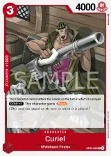Card art for Curiel (OP03-004)