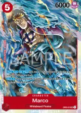 Card art for Marco (OP03-013)