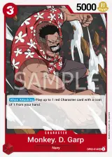 Card art for Monkey.D.Garp (OP03-014)