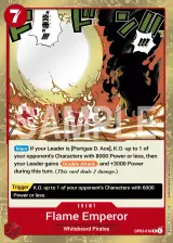 Card art for Flame Emperor (OP03-016)