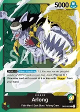 Card art for Arlong (OP03-022)