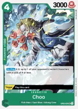 Card art for Chew (OP03-029)