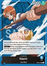 Card art for Nami (OP03-040)