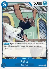 Card art for Patty (OP03-049)