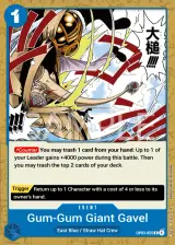 Card art for Gum-Gum Giant Gavel (OP03-055)