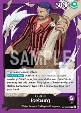 Card art for Iceburg (OP03-058)