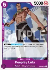 Card art for Peepley Lulu (OP03-067)
