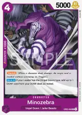 Card art for Minozebra (OP03-068)