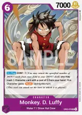 Card art for Monkey.D.Luffy (OP03-070)