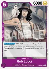Card art for Rob Lucci (OP03-071)