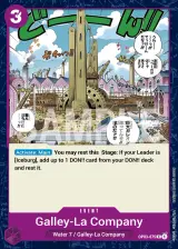 Card art for Galley-La Company (OP03-075)