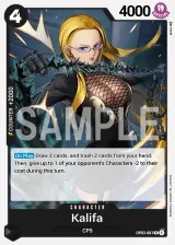 Card art for Kalifa (OP03-081)