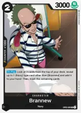Card art for Brannew (OP03-089)