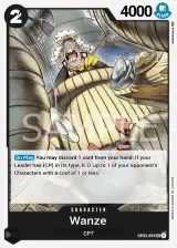 Card art for Wanze (OP03-093)